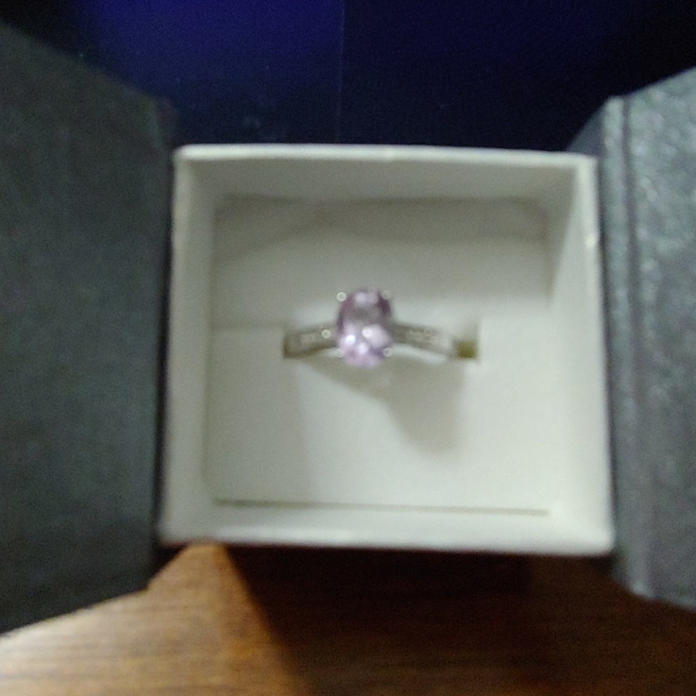 Rose de France sterling silver ring size 10